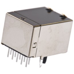 1 pcs - TE Connectivity 5558070 Series Female RJ45 Connector, PCB Mount, Cat3