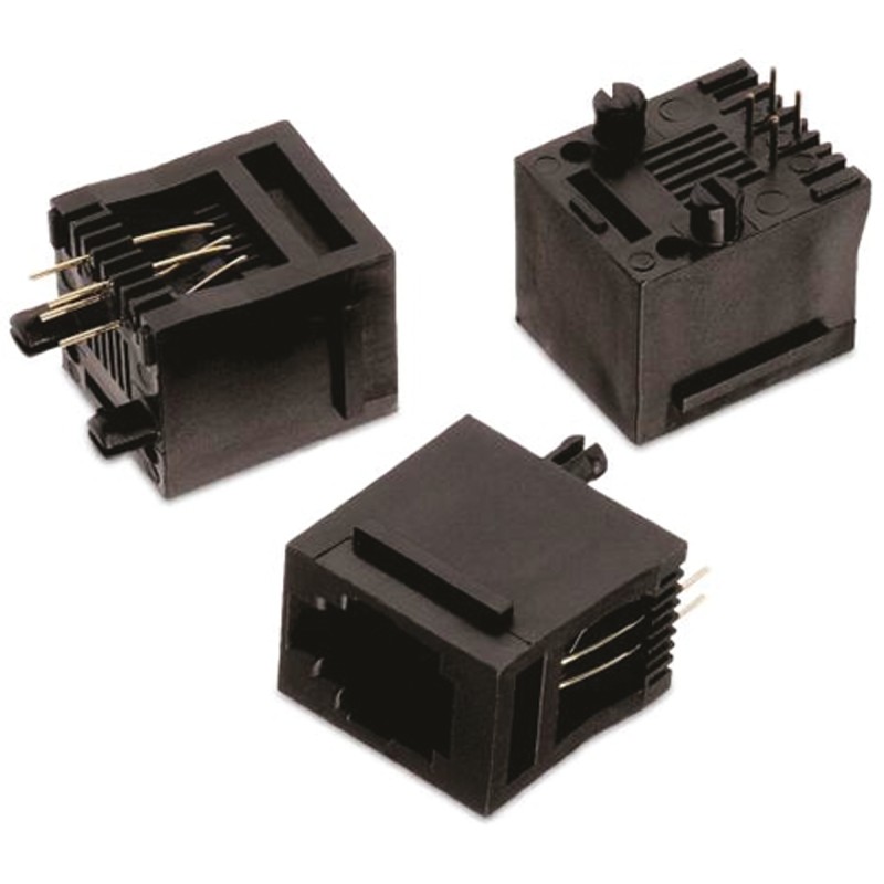1 pcs - Wurth Elektronik WR-MJ Series Female RJ25 Connector, Through Hole