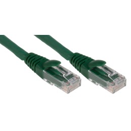 1 pcs - RS PRO Cat6 Male RJ45 to Male RJ45 Ethernet Cable, U/UTP, Green LSZH Sheath, 3m