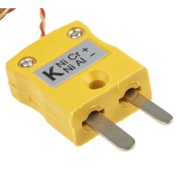 1 pcs - RS PRO Type K Thermocouple 2m Length, 1/0.3mm Diameter - +250°C