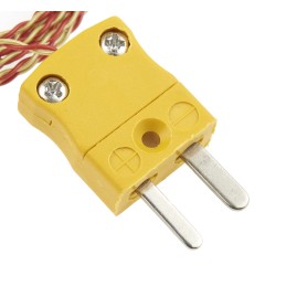 1 pcs - RS PRO Type K Thermocouple 2m Length, 1/0.3mm Diameter - +250°C