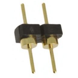 1 pcs - Samtec BBL Series Straight Through Hole Pin Header, 2 Contact(s), 2.54mm Pitch, 1 Row(s), Unshrouded