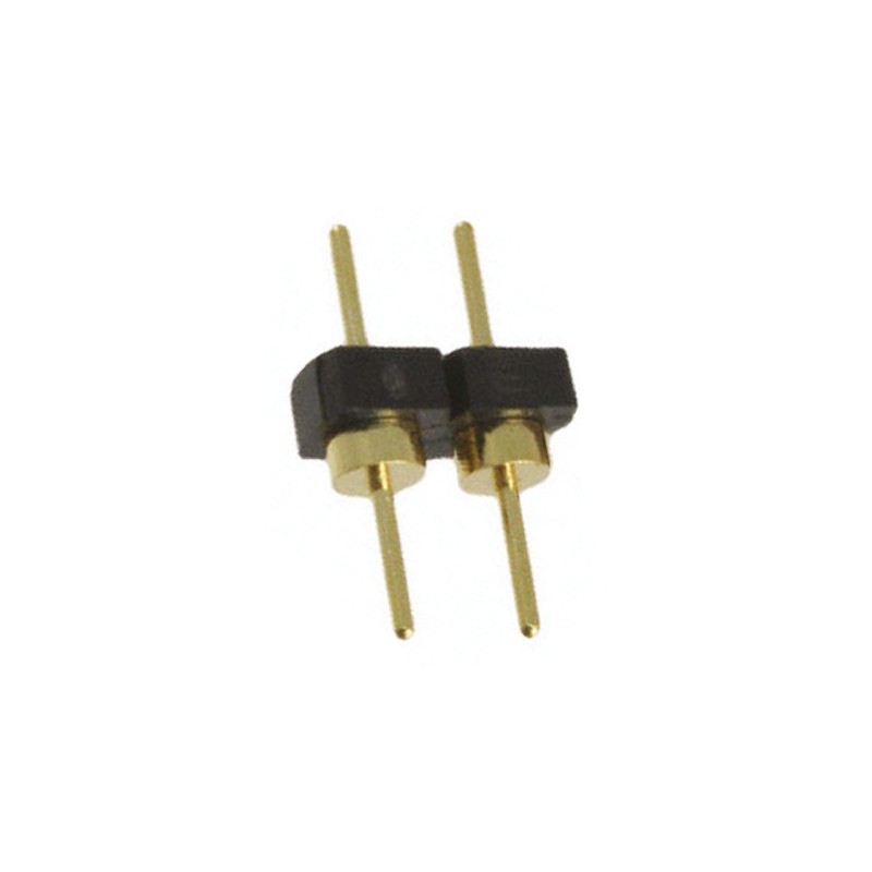 1 pcs - Samtec BBL Series Straight Through Hole Pin Header, 2 Contact(s), 2.54mm Pitch, 1 Row(s), Unshrouded