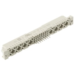 1 pcs - HARTING 24 + 8 Way 2.54mm Pitch, Type M Class C2, 3 Row, Straight DIN 41612 Connector, Socket