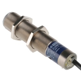 1 pcs - Telemecanique Sensors Diffuse Photoelectric Sensor, Barrel Sensor, 120 mm Detection Range