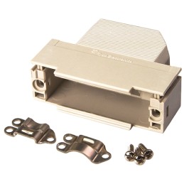 1 pcs - TE Connectivity AMPLIMITE Series Polymer Right Angle D Sub Backshell, 25 Way