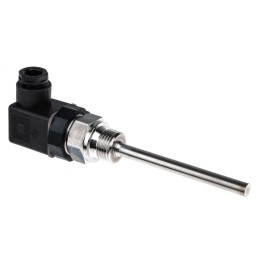 1 pcs - Jumo PT100 RTD Sensor, 8mm Dia, 100mm Long, 2 Wire, G1/2, Class B +270°C Max