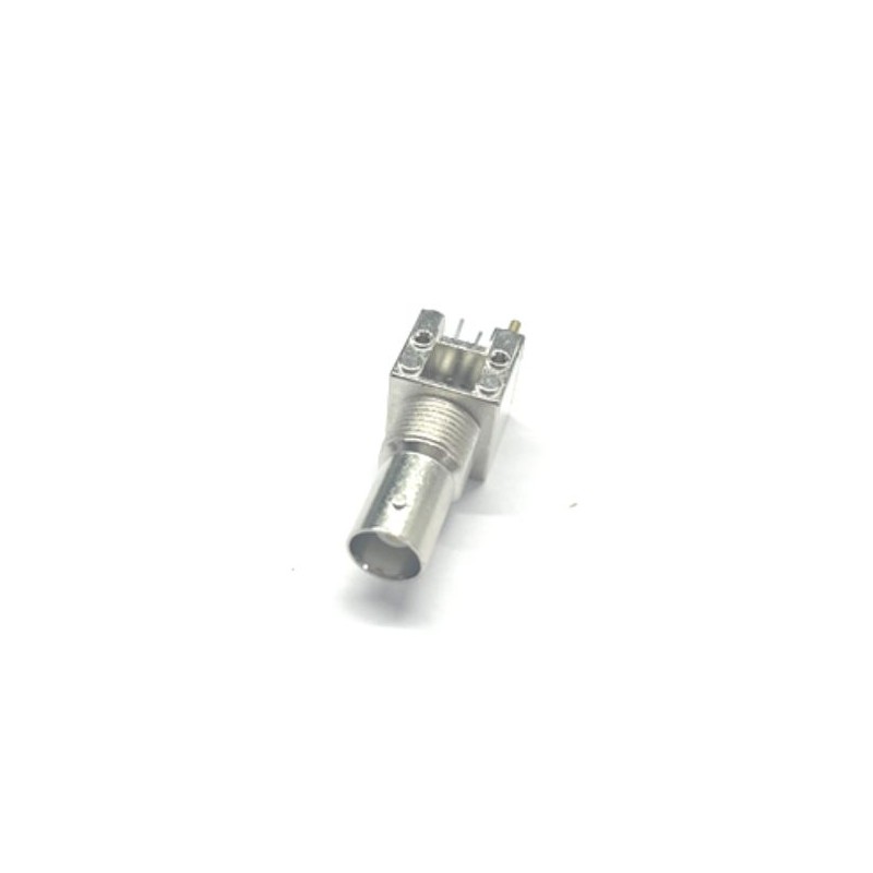 1 pcs - RS PRO, jack PCB Mount BNC Connector, 50Ω, Through Hole Termination, Straight Body