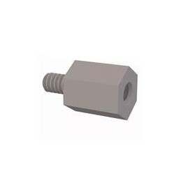 10 pcs : 36M30MF006 - Standoffs & Spacers Male Female Threaded Standoff, M3, 6mm Spacer, Natural, Nylon, 4.76mm Stud Length