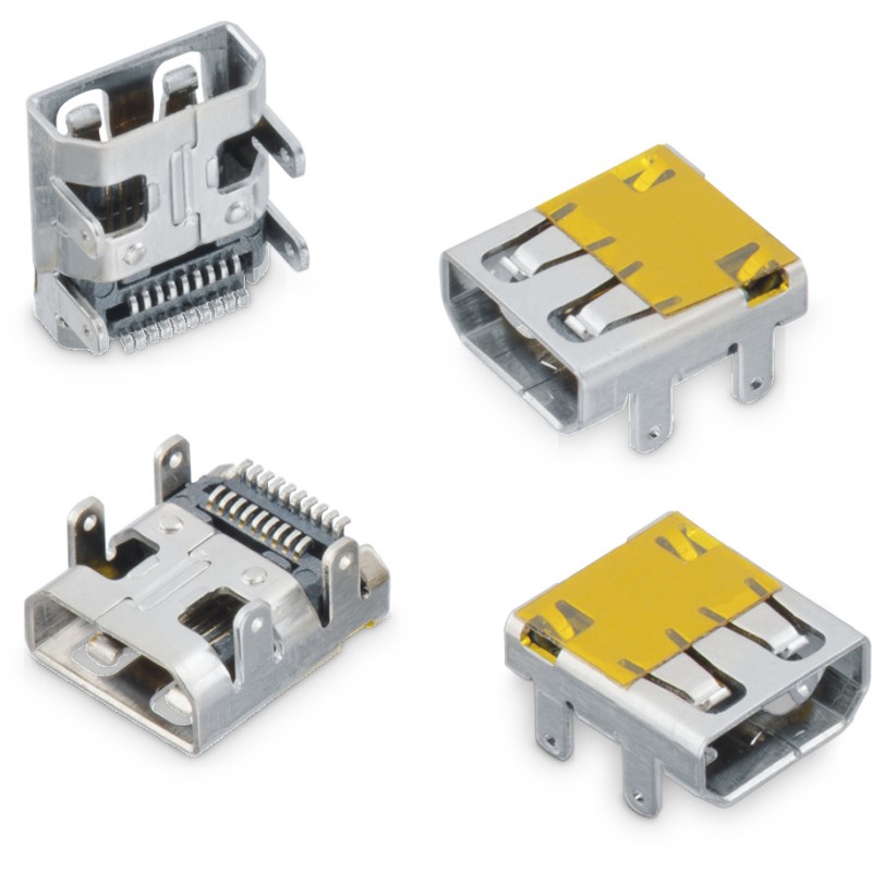 1 pcs - Wurth Elektronik 19 Way Memory Card Connector With Solder Termination