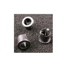 10 pcs : RTC51 - LED Mounting Hardware 5MM LED HOUSING BLACK NYLON 6/6