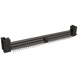 1 pcs - TE Connectivity 1.27mm Pitch 72 Way, Right Angle Through Hole Mount SIMM Socket