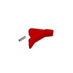 10 pcs : CP-26 RD - Circuit Board Hardware - PCB PCB Card Ejector, 0.062 in. PCB Width, 1.13 in. Upturned Lever, Nylon, Red