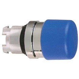 1 pcs - Schneider Electric Harmony XB4 Series Black Momentary Push Button Head, 22mm Cutout, IP66, IP69K