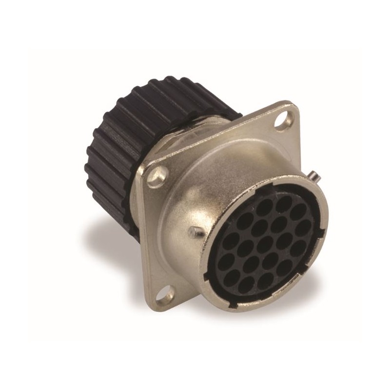 1 pcs - ITT Cannon Circular Connector, 7 Contacts, Cable Mount, Socket, IP67, Trident Neptune Metal Series