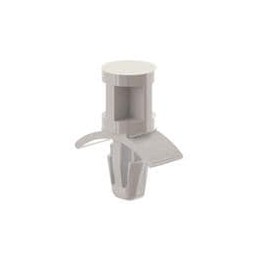 10 pcs : CBPS150A - Standoffs & Spacers CB PUSH IN SPACER:NYL NATURAL, HOLE.11'THICK.03-.07'L.748'