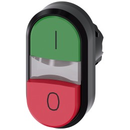 1 pcs - Siemens SIRIUS ACT Series Momentary Push Button Head, 22mm Cutout, IP66, IP67, IP69K