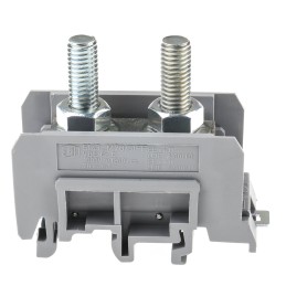 1 pcs - Entrelec SNA Series Grey Feed Through Terminal Block, 50mm², Single-Level, Bolt Termination