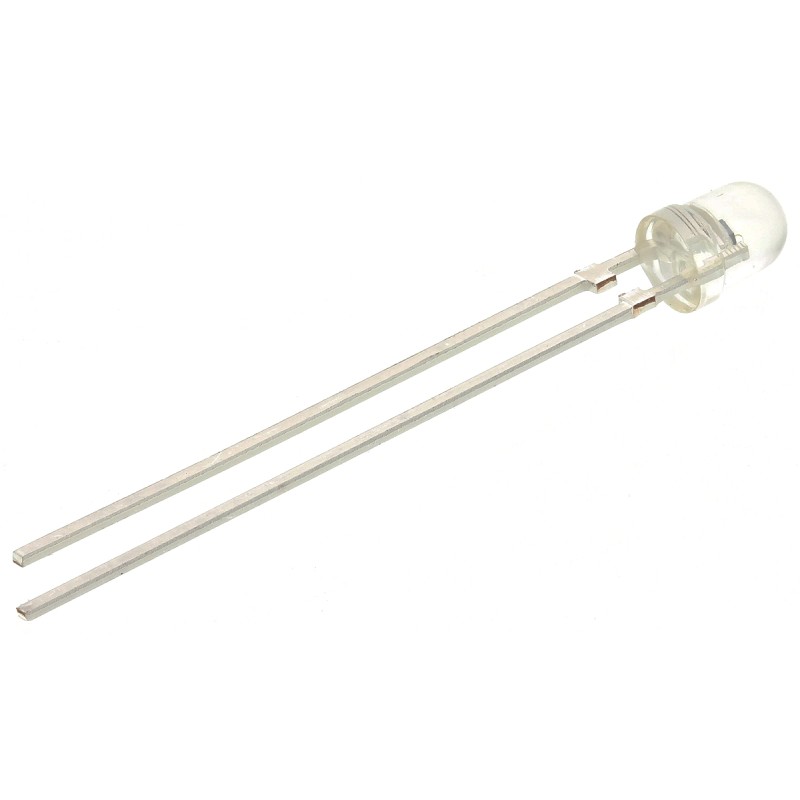 25 pcs - BPW85 Vishay, ±25 ° IR + Visible Light Phototransistor, Through Hole 2-Pin 3mm (T-1) package