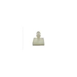 10 pcs : CBABS215A - Standoffs & Spacers CB ADHESIVE BASE SUPPORT:NYL NATURAL, CBHOLE.11'THICK.04-.06'L.250'
