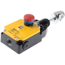 1 pcs - Pilz PSENrope Rope Pull Switch, 75m, NO/NC, Straight