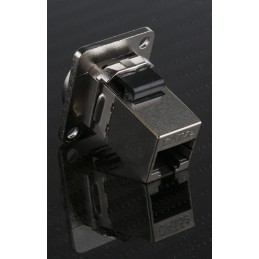 1 pcs - RS PRO RJ45 Feedthrough Connector, Cat5e, FTP