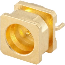1 pcs - Rosenberger SMP Series, Plug Surface Mount SMP Connector, 50Ω, Solder Termination, Straight Body