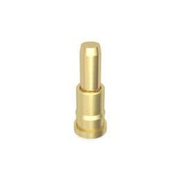 10 pcs : 2900-2-15-20-75-14-11-0 - Circuit Board Hardware - PCB SMT Spring-Loaded Pin with Flat Tip Plunger .197 length