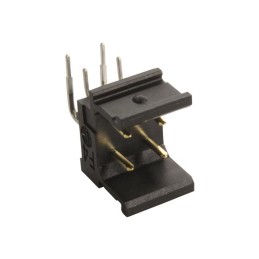 1 pcs - HARTING Har-Modular Series Angled PCB Header, 4 Contact(s), 5.08mm Pitch, 2 Row(s)