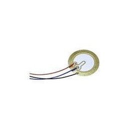 10 pcs : CPT-2064-L100 - Piezo Buzzers & Audio Indicators buzzer, 20 mm round, 0.43 mm deep, P, 6.4 kHz, 30 V, 100mm wire leads,