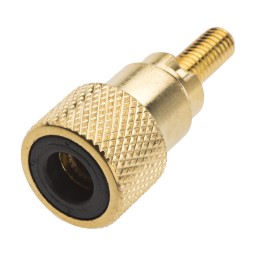 1 pcs - RS PRO Panel Mount Loudspeaker Connector Socket, 1 Way, 30A, Solder Termination