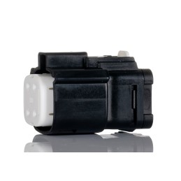 1 pcs - Molex, 19432 4 Way Crimp Terminal Housing, Black