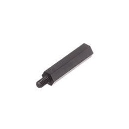 10 pcs : 4976 - Standoffs & Spacers M/F NYLON STANDOFF 6-32 1.00 L