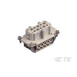 1 pcs - TE Connectivity Heavy Duty Power Connector Insert, 16A, Female, HDC HE Series, 10 Contacts