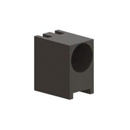 10 pcs : LEDH-909-235 - LED Mounting Hardware LED Holder,Black,T-1-3/4 LED, LED Holder,Black