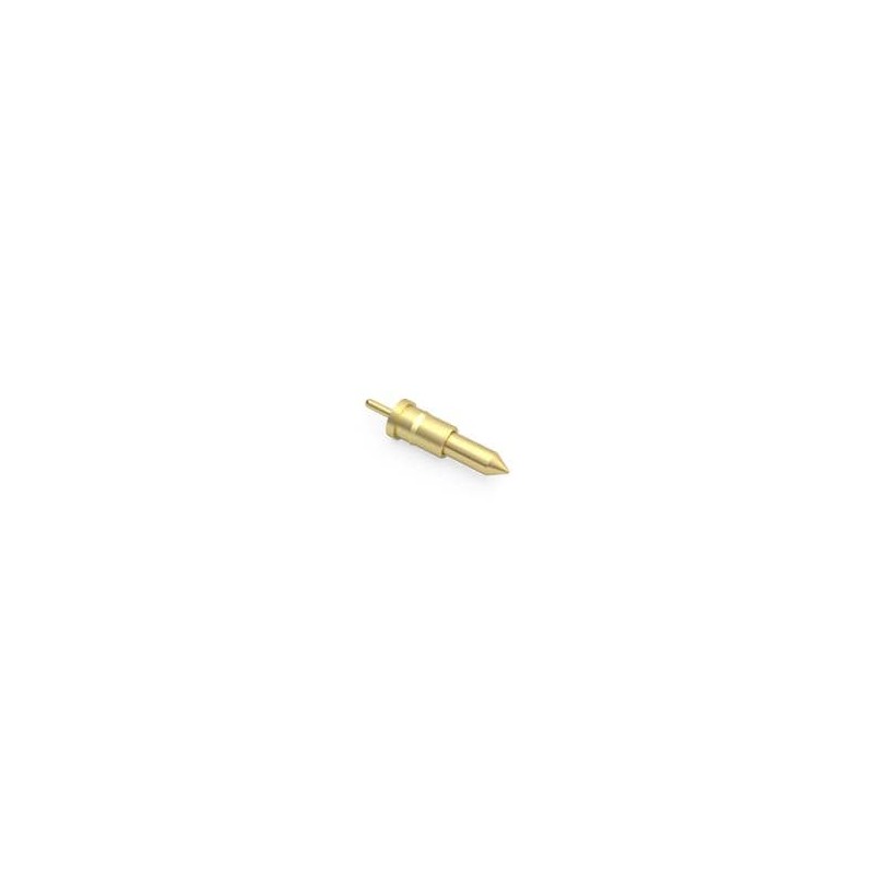 10 pcs : 2006-3-15-20-75-14-11-0 - Circuit Board Hardware - PCB Through-Hole Spring-Loaded Pin with Pointed Tip Plunger .217 len