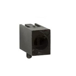 10 pcs : H-180C-LP - LED Mounting Hardware LED Holder 5mm Single Level Black