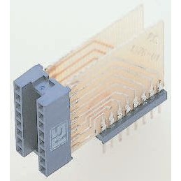 1 pcs - Winslow 2.54mm Pitch Right Angle 16 Way, Through Hole Turned Pin Open Frame IC Dip Socket