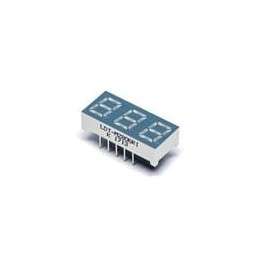 10 pcs : LDT-M2806RI - LED Displays & Accessories Red 660nm 3 Digit 8000mcd