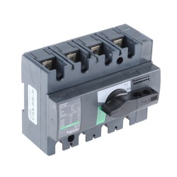 1 pcs - Schneider Electric 4P Pole Isolator Switch - 100A Maximum Current, 55kW Power Rating, IP40
