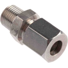 1 pcs - RS PRO Thermocouple Compression Fitting for Use with Thermocouple, 1/8 BSPT, 1/4in Probe, RoHS Compliant Standard
