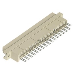 1 pcs - HARTING DIN 41612 32 Way 5.08mm Pitch, Type D Class C2, 2 Row, Straight DIN 41612 Connector, Socket