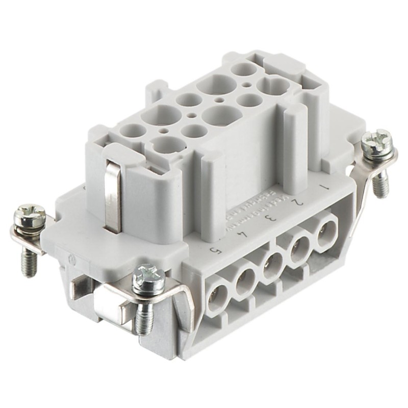 1 pcs - RS PRO Heavy Duty Power Connector Insert, 16A, Female, 10 Contacts