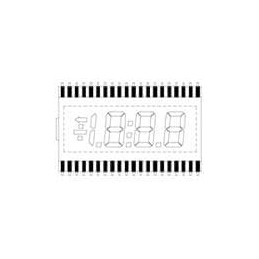 10 pcs : LCD-S3X1C50TR/C - LCD Numeric Display Modules .5' 3.5 Digit TN REF