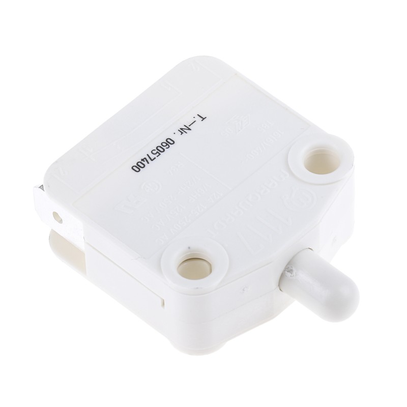 1 pcs - Marquardt Door Micro Switch, Plunger, SPST 16 A @ 250 V ac IP40, -40 - +85°C