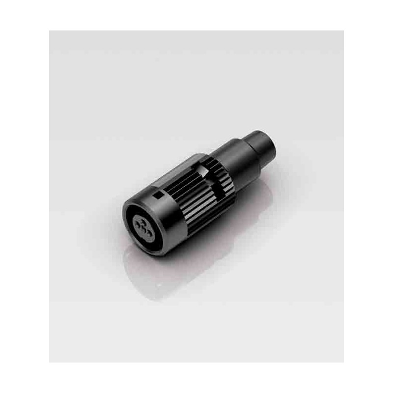 1 pcs - Binder Circular Connector, 3 Contacts, Cable Mount, Subminiature Connector, Socket, Female, IP40, 710 Series