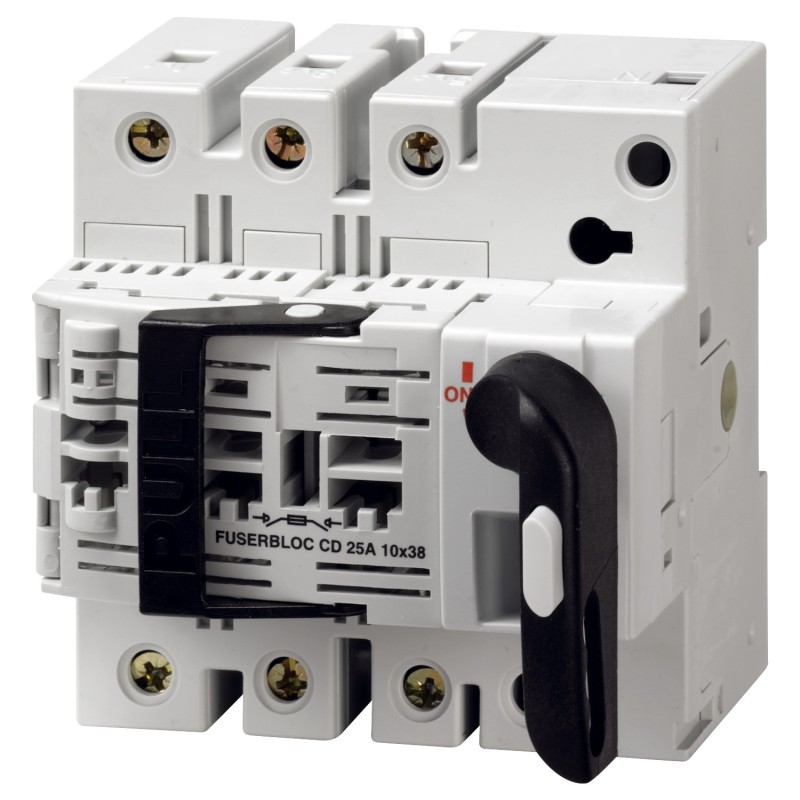 1 pcs - Socomec Fuse Switch Disconnector, 3 Pole, 32A Max Current, 32A Fuse Current