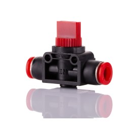 1 pcs - Norgren Flow Controller Pneumatic Manual Control Valve Pneufit C Series, Push In 8 mm, III B
