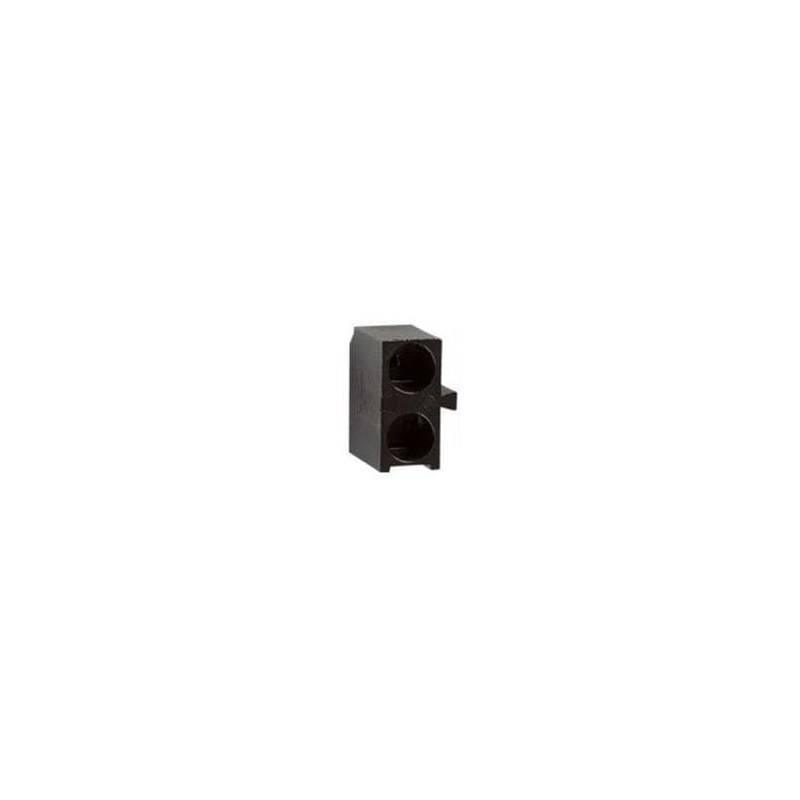 10 pcs : H-202C-1 - LED Mounting Hardware LED Holder 3mm 2 Level Black