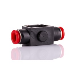 1 pcs - Norgren Flow Controller Pneumatic Manual Control Valve Pneufit C Series, Push In 8 mm, III B